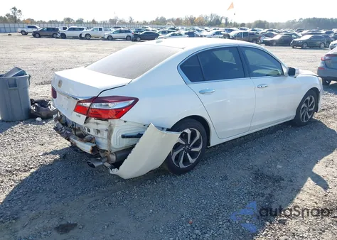 2016 Honda Accord Ex-L V-6 from USA, damaged, VIN 1HGCR3F87GA010130